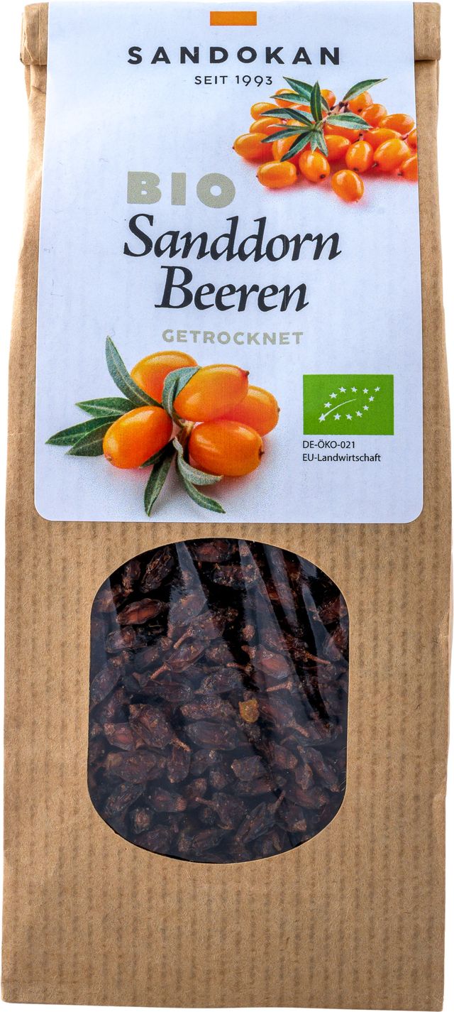 Bio-Sanddornbeeren getrocknet 100 g