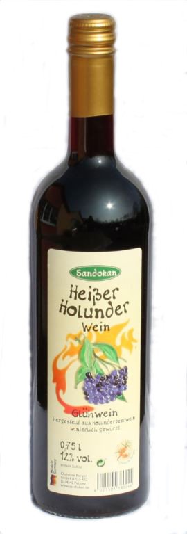 Heißer Holunderwein 0,75L