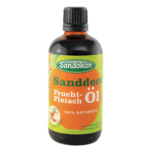 Sanddorn-Fruchtfleischöl aus BIO-Sanddorn 100 ml