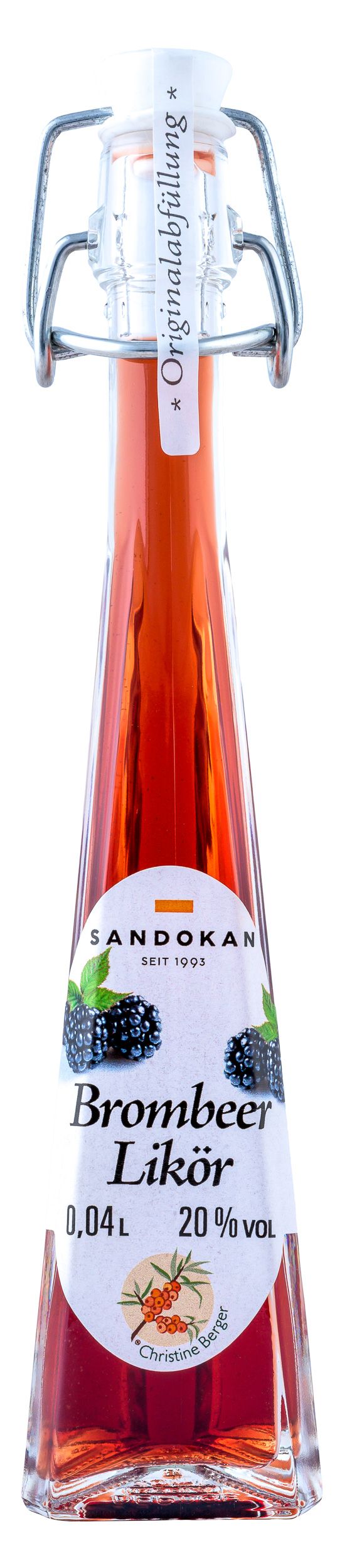 Brombeerlikör Mini 0,04L