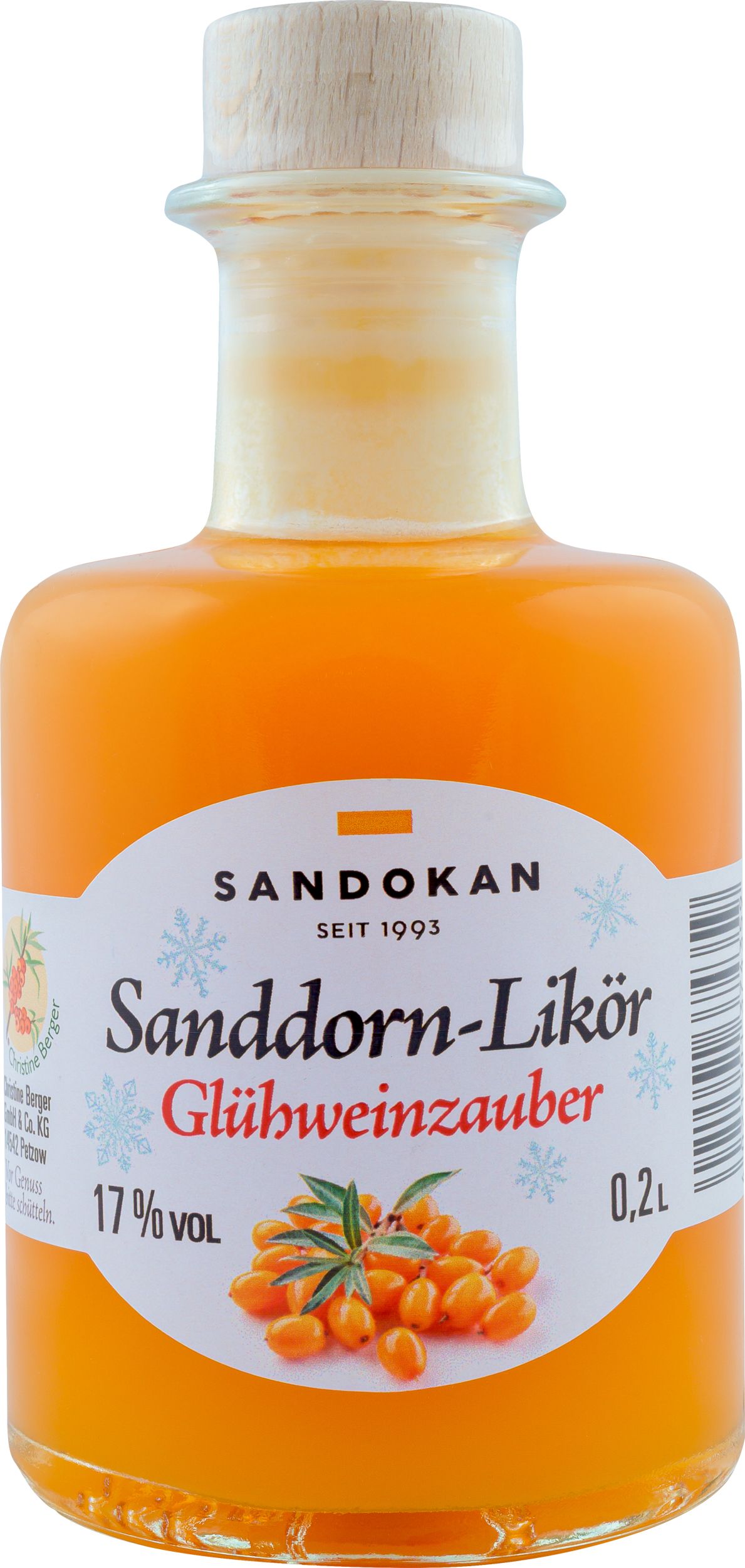 Sanddorn Likör Glühweinzauber