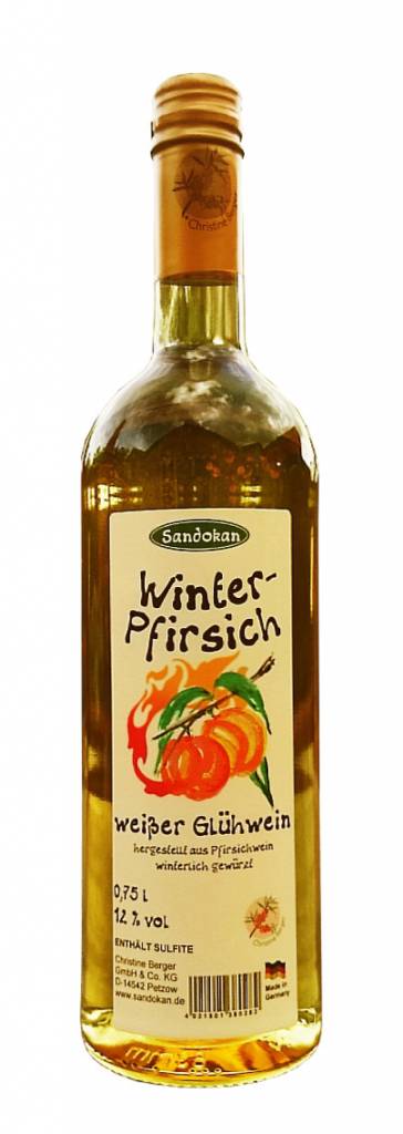 Winter-Pfirsich Wein 0,75 l