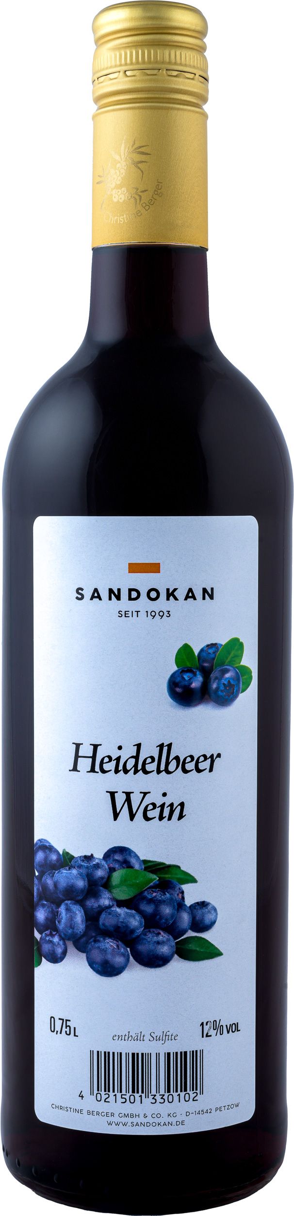 Heidelbeerwein 0,75L